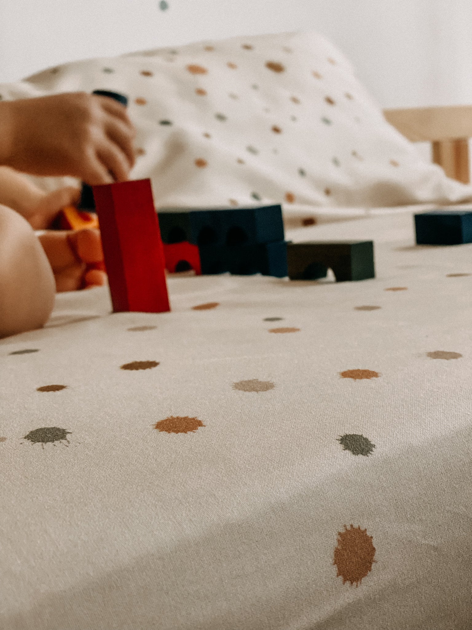 Spannbettlaken - Confetti, 80 x 160cm