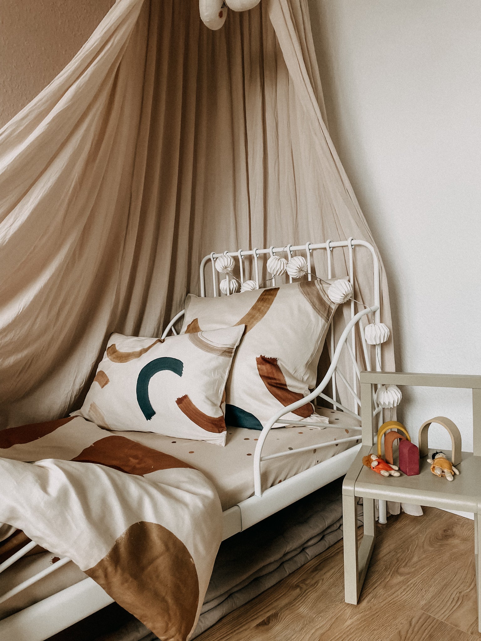 Kopfkissenbezug - Rainbow, 80 x 80cm