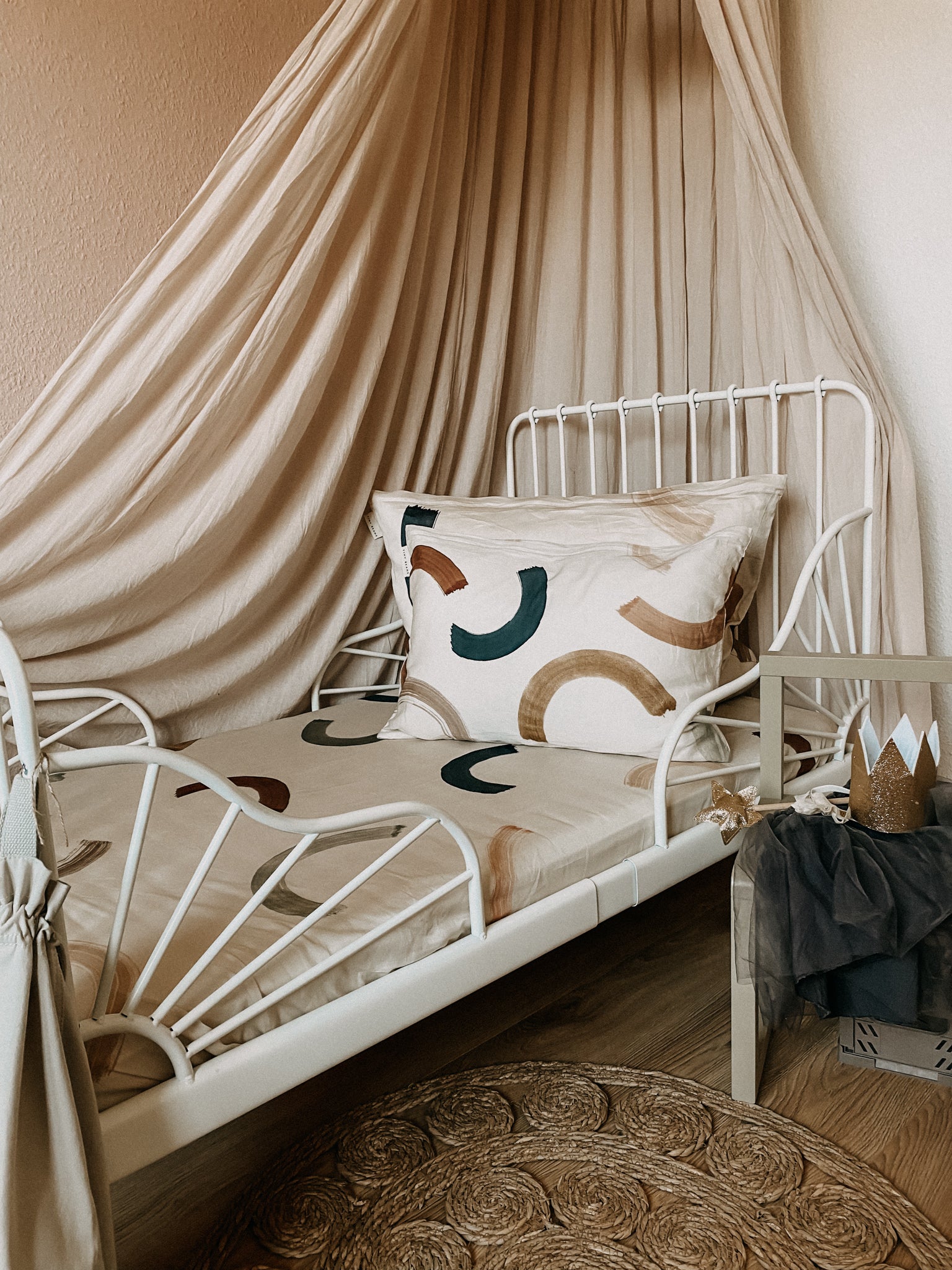 Spannbettlaken - Rainbow, 80 x 160cm