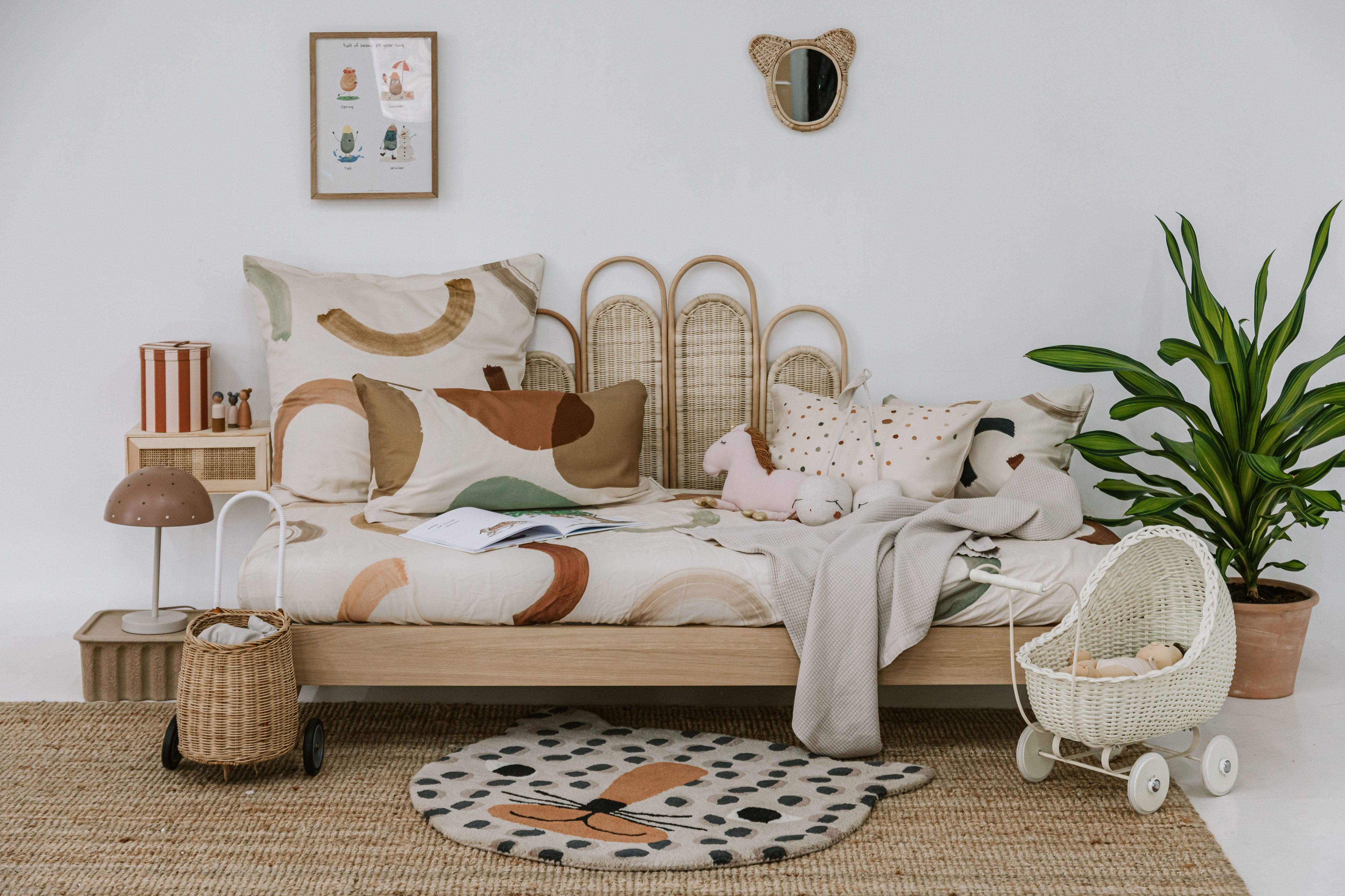 Spannbettlaken - Rainbow, 90 x 200cm