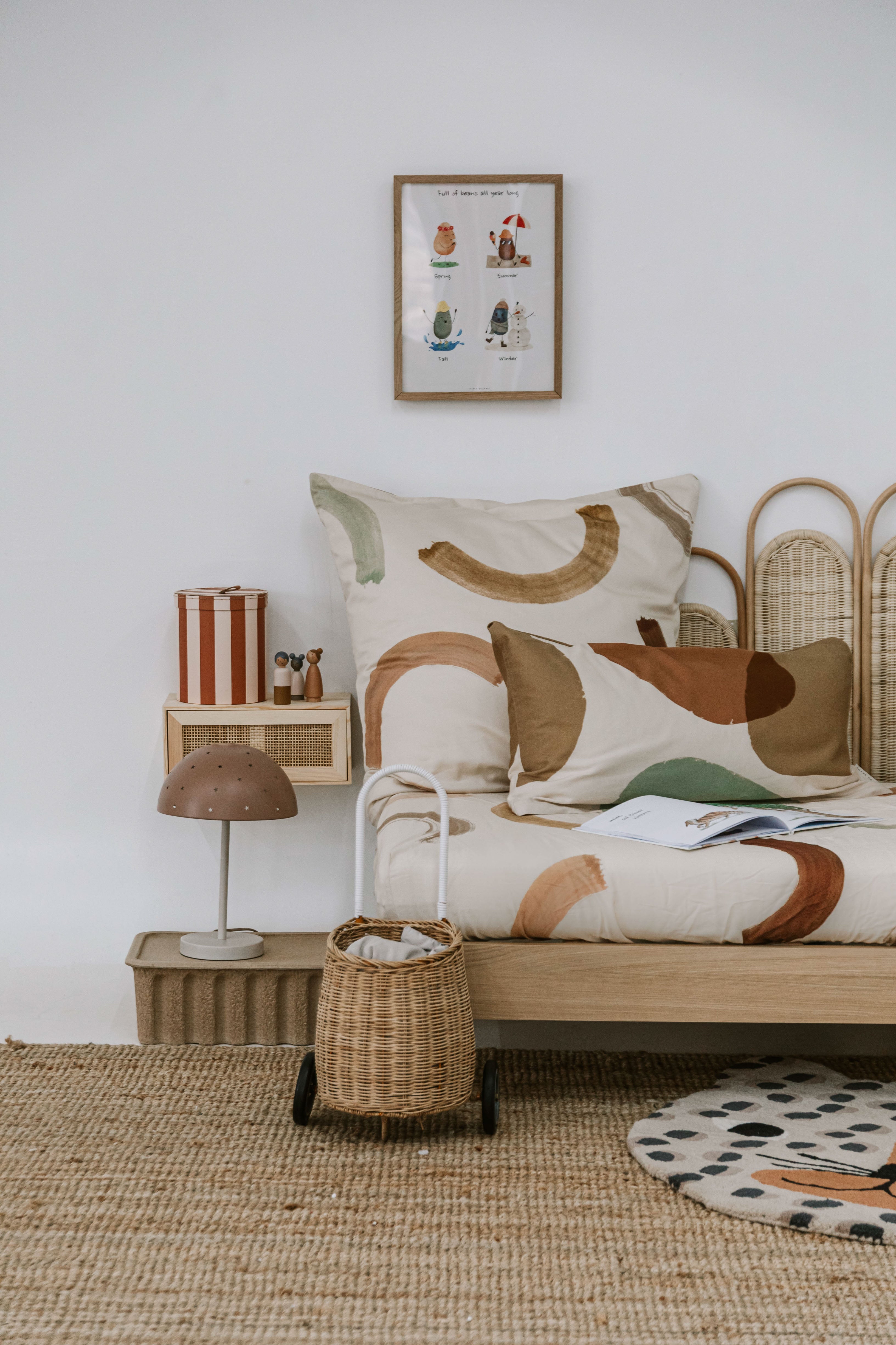 Spannbettlaken - Rainbow, 90 x 200cm