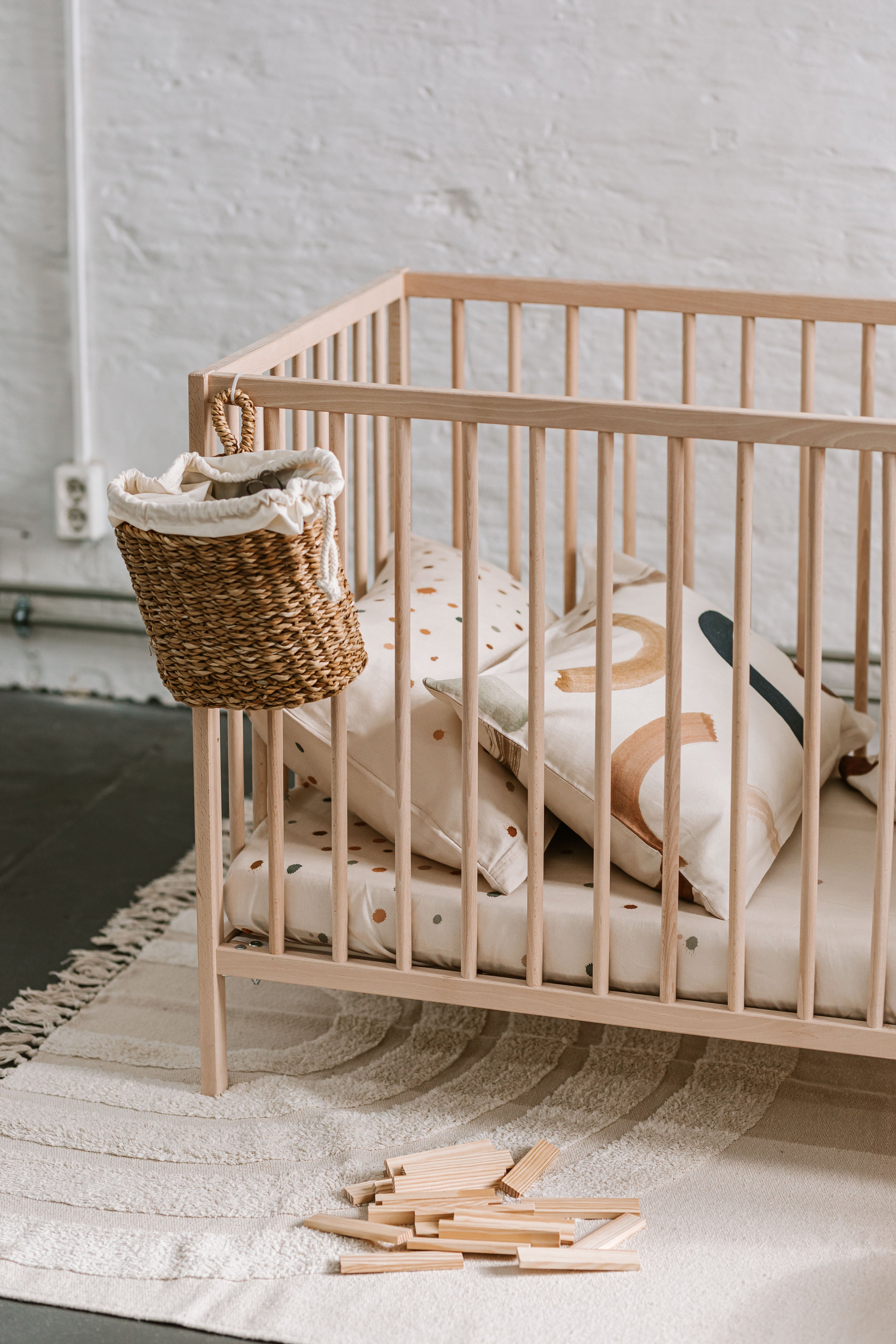 Spannbettlaken - Confetti, 60 x 120cm