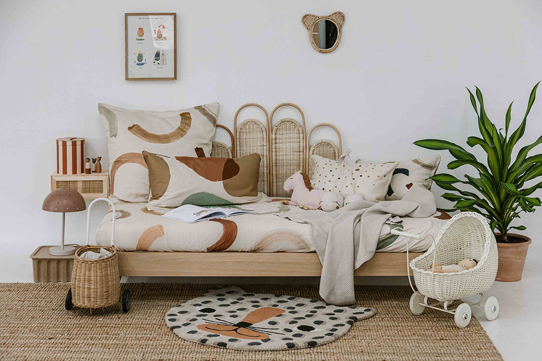 Kopfkissenbezug - Rainbow, 80 x 80cm